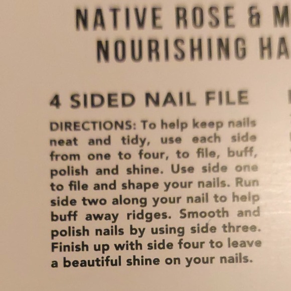 Morgan & Grace Australia Nourishing Hand Care Set Native Rose & Macadamia Oil - Picture 4 of 7